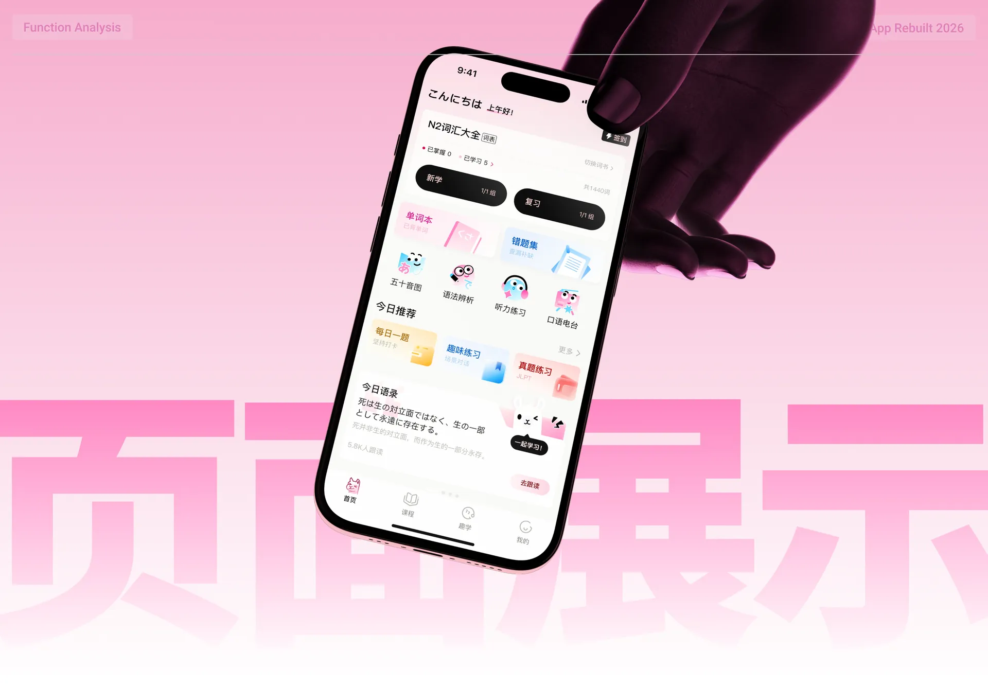 页面展示