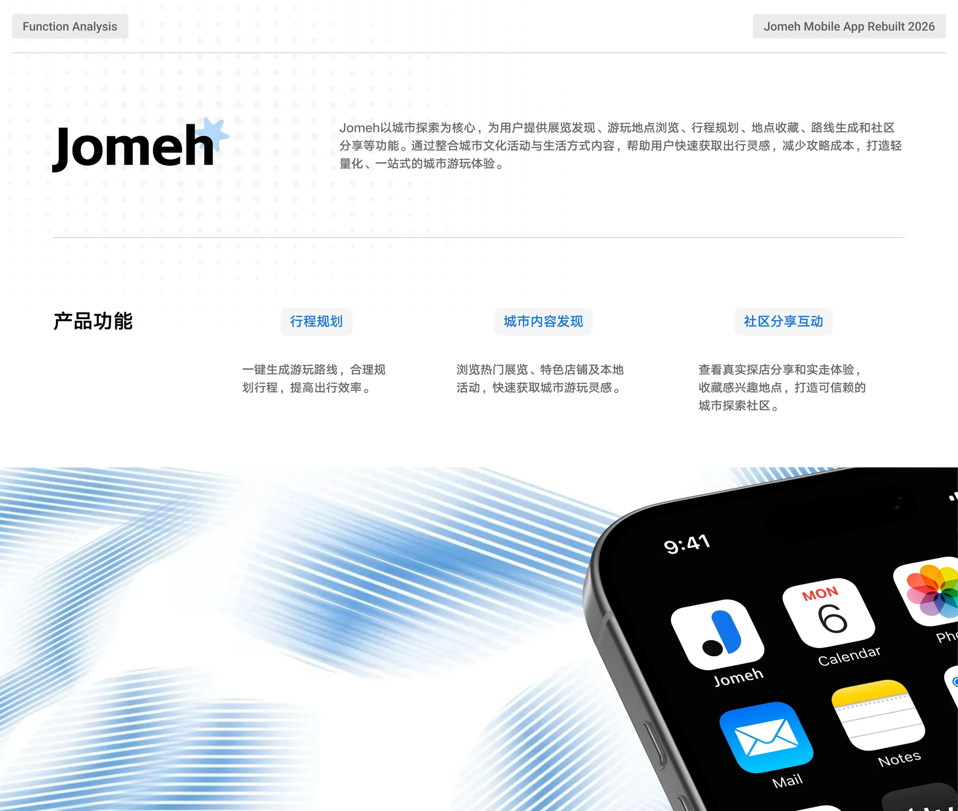 JOMEH APP 项目背景